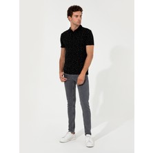 Cacharel Erkek Siyah Polo Yaka T-Shirt 50230520-VR046