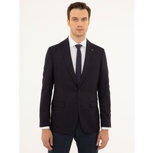 Cacharel Erkek Bordo Slim Fit Ceket 50227594-VR014