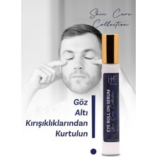 Erkeklere Özel Göz Roll-On Serumu ve Koyu Halkalara Karşı Etkili Hızlı Emilim 15ML