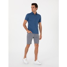Cacharel Erkek Indigo Slim Fit %100 Pamuk Polo Yaka T-Shirt 50300934-VR028