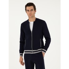 Cacharel Erkek Lacivert Regular Fit Triko Hırka 50293466-VR033