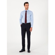 Cacharel Erkek Açık Mavi Slim Fit Pamuklu Klasik Gömlek 50311551-VR003