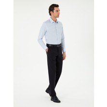 Cacharel Erkek Açık Mavi Slim Fit Uzun Kollu Gömlek 50303231-VR003