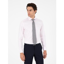 Cacharel Erkek Açık Pembe Modern Fit Uzun Kollu Basic Gömlek 50223149-VR078