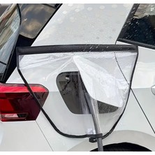Su Geçirmez Manyetik Ev Şarj Soketi Yağmur Geçirmez Mıknatıslı Koruma Brandası (Tüm Araçlara Uyumludur)