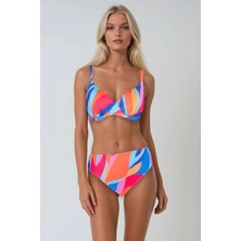 Kom Regen Simli Kumaşlı Toparlayıcı Bikini