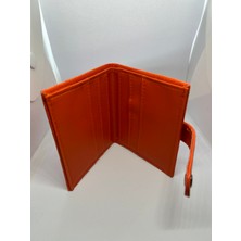 Store Bmkçantaaksesuar Turuncu Cüzdan Kartlık