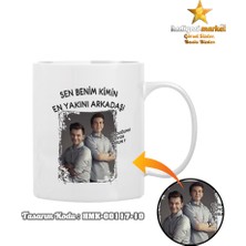 Prens Karakter Temalı Beyaz Kupa Bardak - HMK-00117-10