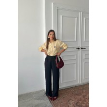 Gökyüzü Moda Siyah Pantolon