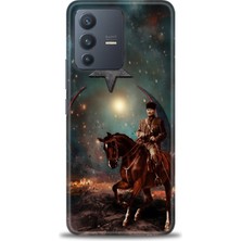 Kılıf Evreni Vivo V23 5g Kılıf Hd Baskılı Kılıf + Seramik Tam Kaplayan Ekran Koruyucu 25