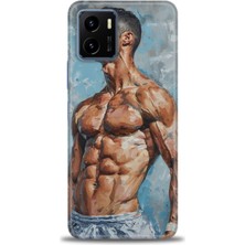 Kılıf Evreni Vivo Y15S Kılıf Hd Baskılı Kılıf + Seramik Tam Kaplayan Ekran Koruyucu 4