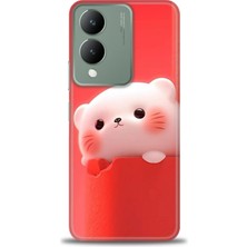 Kılıf Evreni Vivo Y17S Kılıf Hd Baskılı Kılıf + Seramik Tam Kaplayan Ekran Koruyucu 75