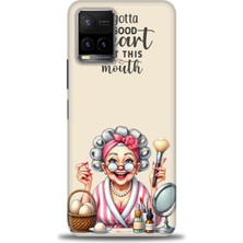 Kılıf Evreni Vivo Y21S Kılıf Hd Baskılı Kılıf + Seramik Tam Kaplayan Ekran Koruyucu 41