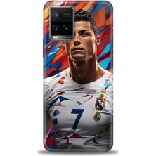 Kılıf Evreni Vivo Y21 Uyumlu A+ Plus Kılıf + SERAMİK KIRILMAZ EKRAN KORUYUCU 6