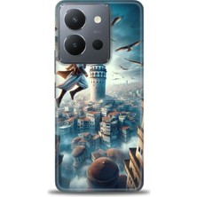 Kılıf Evreni Vivo Y36 Uyumlu A+ Plus Kılıf + SERAMİK KIRILMAZ EKRAN KORUYUCU 224