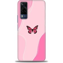 Vivo Y53S Kılıf Hd Baskılı Kılıf + Seramik Tam Kaplayan Ekran Koruyucu 181
