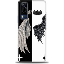 Kılıf Evreni Vivo Y51 Kılıf Hd Baskılı Kılıf + Seramik Tam Kaplayan Ekran Koruyucu 145