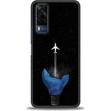 Kılıf Evreni Vivo Y51 Kılıf Hd Baskılı Kılıf + Seramik Tam Kaplayan Ekran Koruyucu 383