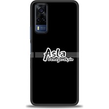 Vivo Y53S Kılıf Hd Baskılı Kılıf + Seramik Tam Kaplayan Ekran Koruyucu 397