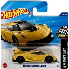 Hot Wheels - 2020 Koenigsegg Jesko - Sarı (1/64)