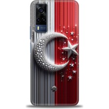 Vivo Y53S Kılıf Hd Baskılı Kılıf + Seramik Tam Kaplayan Ekran Koruyucu 40