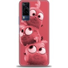 Vivo Y53S Kılıf Hd Baskılı Kılıf + Seramik Tam Kaplayan Ekran Koruyucu 370