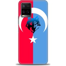 Kılıf Evreni Vivo Y21S Kılıf Hd Baskılı Kılıf + Seramik Tam Kaplayan Ekran Koruyucu 462