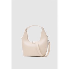 Shule Bags Docpe Bucket Çapraz Çanta Krem