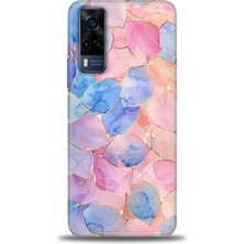 Vivo Y53S Kılıf Hd Baskılı Kılıf + Seramik Tam Kaplayan Ekran Koruyucu 316