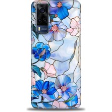Vivo Y53S Kılıf Hd Baskılı Kılıf + Seramik Tam Kaplayan Ekran Koruyucu 337