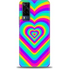 Vivo Y53S Kılıf Hd Baskılı Kılıf + Seramik Tam Kaplayan Ekran Koruyucu 192