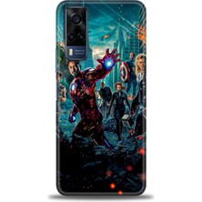Kılıf Evreni Vivo Y51 Uyumlu A+ Plus Kılıf + SERAMİK KIRILMAZ EKRAN KORUYUCU 100