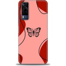 Vivo Y53S Kılıf Hd Baskılı Kılıf + Seramik Tam Kaplayan Ekran Koruyucu 189