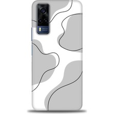 Vivo Y53S Kılıf Hd Baskılı Kılıf + Seramik Tam Kaplayan Ekran Koruyucu 177