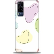 Vivo Y53S Kılıf Hd Baskılı Kılıf + Seramik Tam Kaplayan Ekran Koruyucu 174