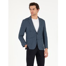 Cacharel Erkek Lacivert Slim Fit Ceket 50271240-VR033