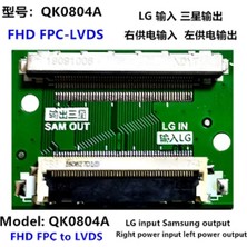 LCD Panel Flexi Repair Kart Fhd Fpc To Lvds Lg In Sam Out QK0804A