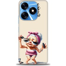 Kılıf Evreni Tecno Spark 10 4g Uyumlu A+ Plus Kılıf + SERAMİK KIRILMAZ EKRAN KORUYUCU 50