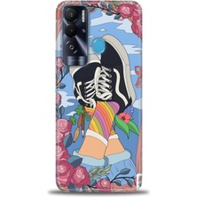 Kılıf Evreni Tecno Pova Neo Uyumlu A+ Plus Kılıf + SERAMİK KIRILMAZ EKRAN KORUYUCU 447