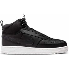 Nike Court Vision Mid Erkek Sneaker Ayakkabı DR7882-002-SIYAH