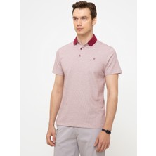 Cacharel Erkek Bordo Polo Yaka T-Shirt 50202371-VR014