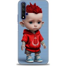 Kılıf Evreni Huawei Honor 20 Uyumlu A+ Plus Kılıf + SERAMİK KIRILMAZ EKRAN KORUYUCU 242