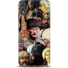 Kılıf Evreni Huawei Honor 8x Uyumlu A+ Plus Kılıf + SERAMİK KIRILMAZ EKRAN KORUYUCU 466