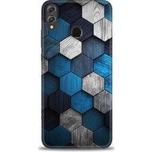 Kılıf Evreni Huawei Honor 8x Uyumlu A+ Plus Kılıf + SERAMİK KIRILMAZ EKRAN KORUYUCU 323