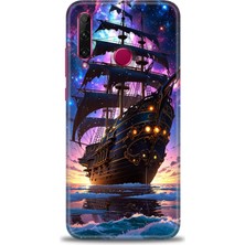 Kılıf Evreni Huawei Honor 20 Lite Kılıf Hd Baskılı Kılıf + Seramik Tam Kaplayan Ekran Koruyucu 236