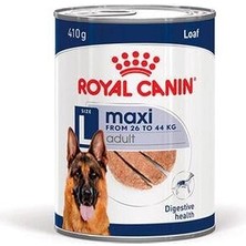 Royal Canin Maxi Loaf Mousse Büyük Irk Ezme Yetişkin Köpek Konservesi 410GR x 6 Adet