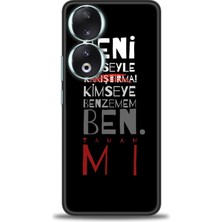 Kılıf Evreni Huawei Honor 90 Kılıf Hd Baskılı Kılıf + Seramik Tam Kaplayan Ekran Koruyucu 396