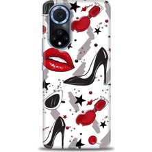 Kılıf Evreni Huawei Nova 9 Kılıf Hd Baskılı Kılıf + Seramik Tam Kaplayan Ekran Koruyucu 416