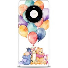 Kılıf Evreni Huawei Mate 40 Pro Kılıf Hd Baskılı Kılıf + Seramik Tam Kaplayan Ekran Koruyucu 60