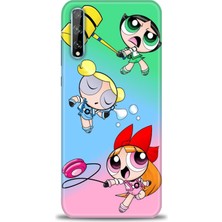 Kılıf Evreni Huawei P Smart S Kılıf Hd Baskılı Kılıf + Seramik Tam Kaplayan Ekran Koruyucu 123